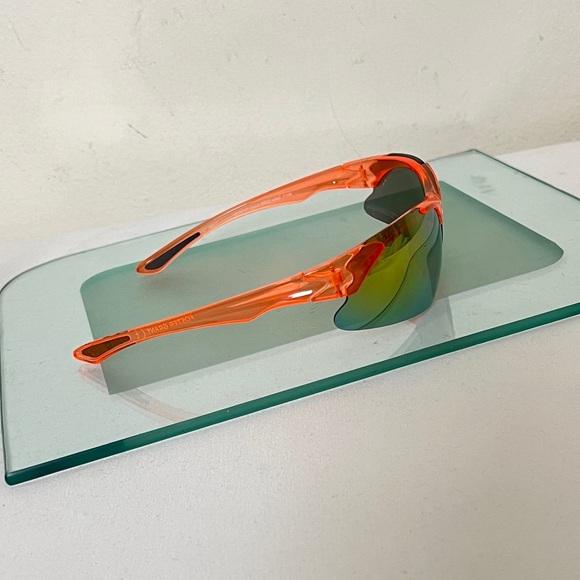 Foster Grant NS0917 Jose ORG MRF FMR Mirror Sporty Sunglasses. Orange - Picture 7 of 9